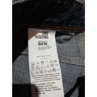 Moschino Love Jeans in Denim in Blu