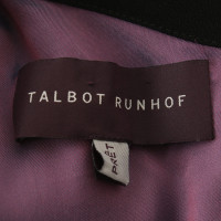 Talbot Runhof Robe en noir