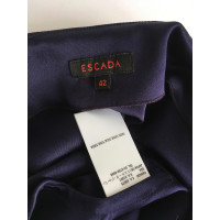 Escada Capispalla in Seta in Blu