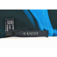 Gucci Schal/Tuch aus Seide in Schwarz