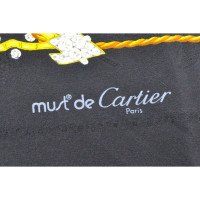 Cartier Echarpe/Foulard en Soie en Noir