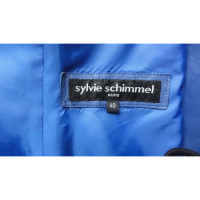 Sylvie Schimmel Jacke/Mantel aus Leder in Blau
