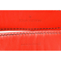 Louis Vuitton Gürtel aus Leder in Rot