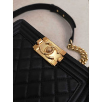 Chanel Boy Bag in Pelle in Nero