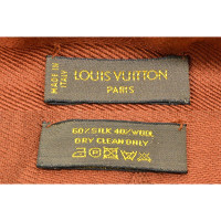 Louis Vuitton Sciarpa in Lana in Marrone