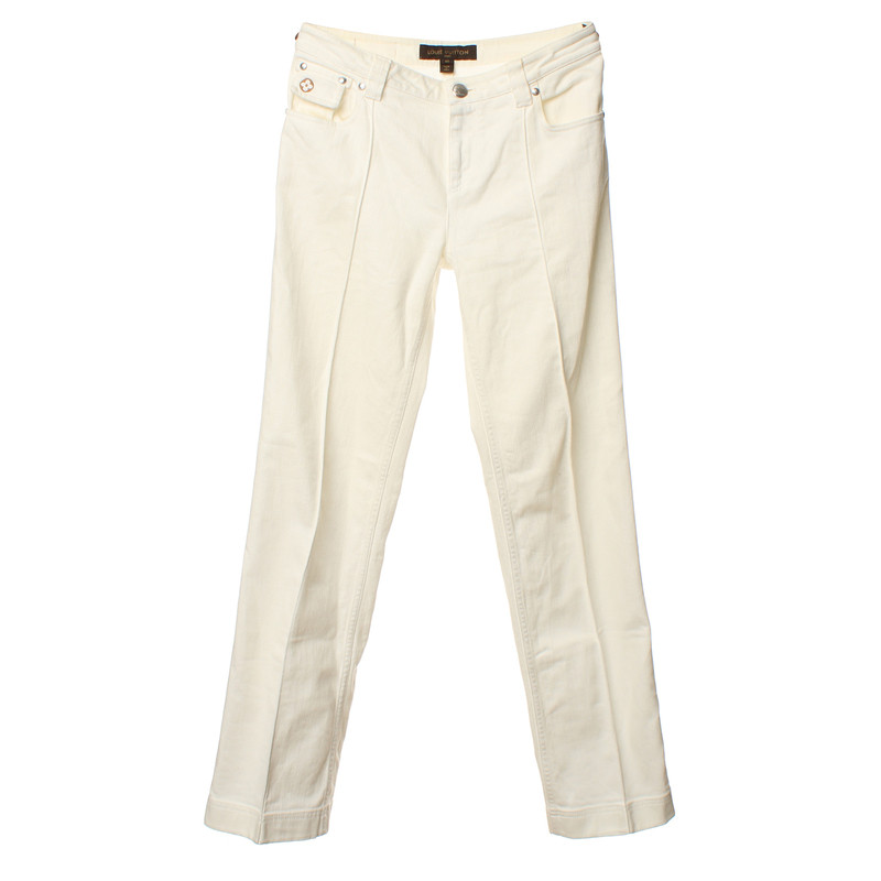 Louis Vuitton Pantalone in bianco