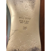 Miu Miu Slippers/Ballerinas Patent leather