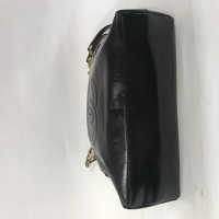 Chanel Shopper Patent leather in Black