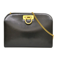 Salvatore Ferragamo Shoulder bag Leather in Gold