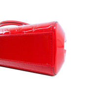 Louis Vuitton Shopper aus Lackleder in Rot