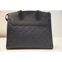 Louis Vuitton Steamer Bag Leather in Blue