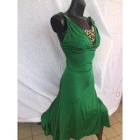 Just Cavalli Kleid aus Viskose in Grün
