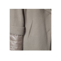 Herno Jacke/Mantel aus Wolle in Beige