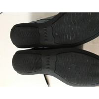 Hogan Sneakers aus Leder in Schwarz