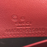Gucci Sac à bandoulière en Cuir en Rouge