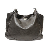 Prada Shopper en Cuir en Marron