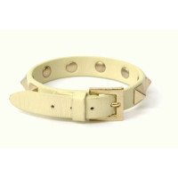 Red Valentino Bracelet/Wristband Leather in Silvery