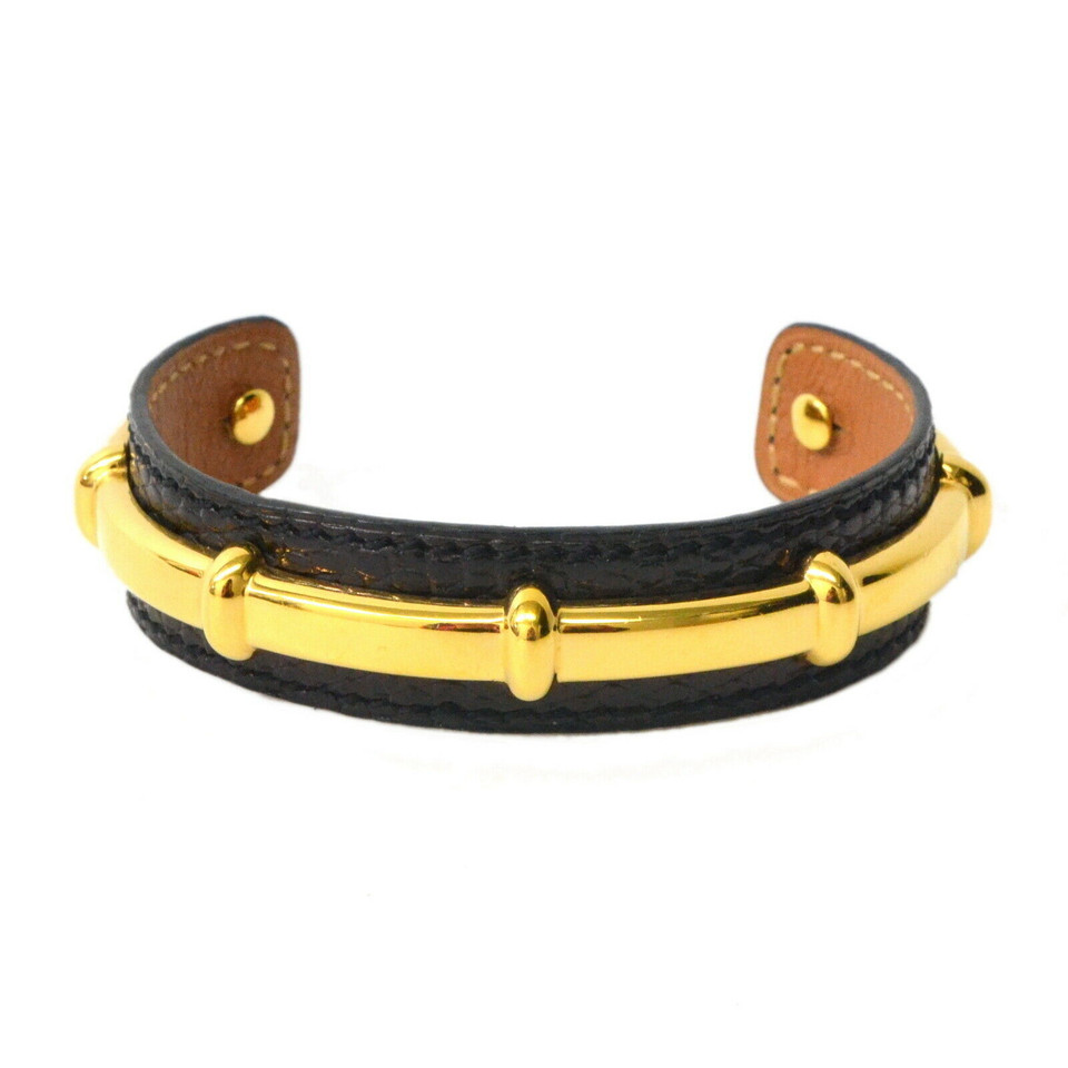 Hermès Bracelet/Wristband Leather in Gold