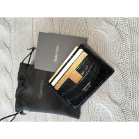 Tom Ford Täschchen/Portemonnaie aus Leder in Schwarz