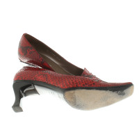Sergio Rossi pumps in red
