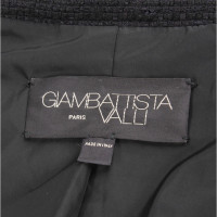 Giambattista Valli Anzug aus Baumwolle in Schwarz