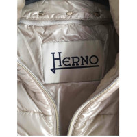 Herno Veste / manteau en laine taupe