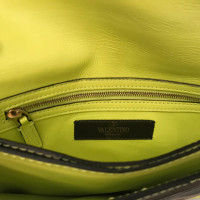 Valentino Garavani Clutch Bag Leather in Yellow