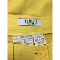 Marella Trousers Cotton in Yellow