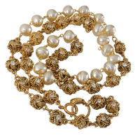 Chanel Chaîne - nœud & perles baroques 