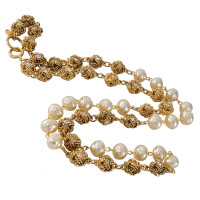 Chanel Kette - Knoten & Baroque Perlen 