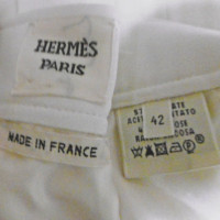 Hermès Jupe en Blanc