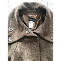 Patrizia Pepe Jacket/Coat Wool in Brown
