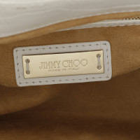 Jimmy Choo Raffia-look handbag