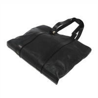 Delvaux Tote bag Leather in Black