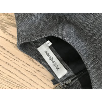 Yves Saint Laurent Dress Wool in Grey