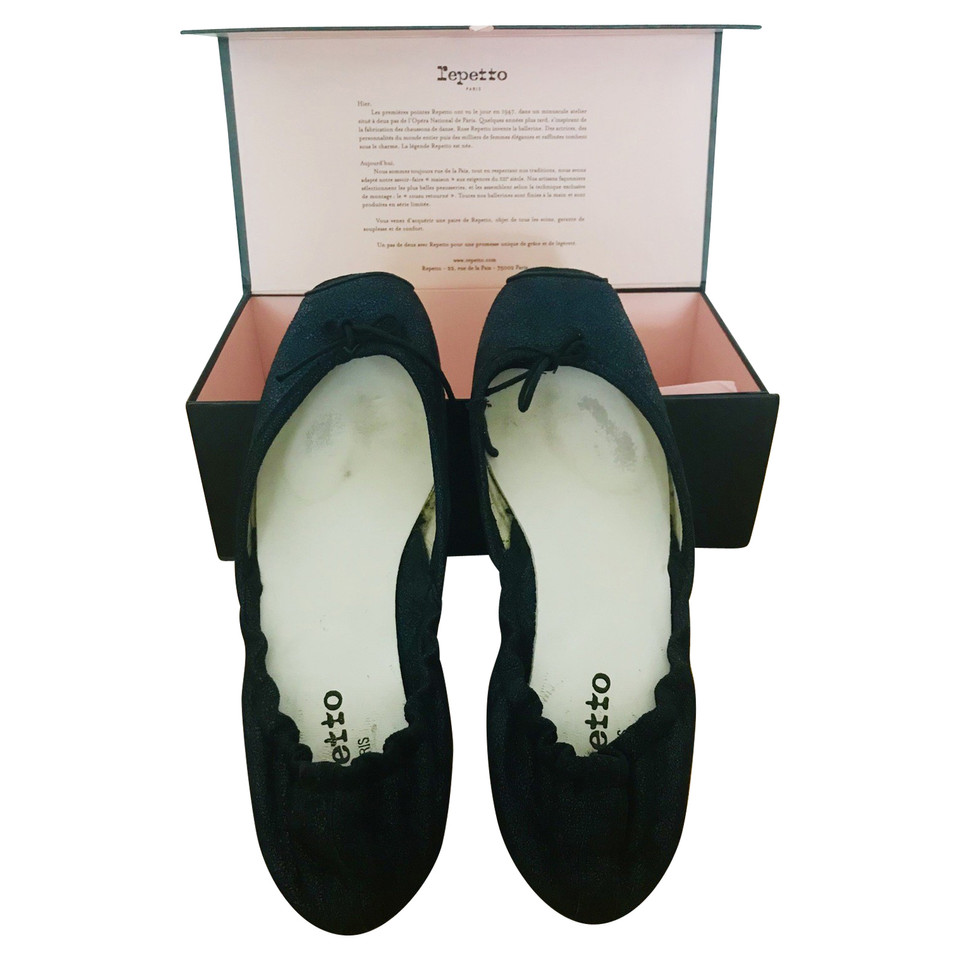 Repetto Slippers/Ballerina's in Blauw