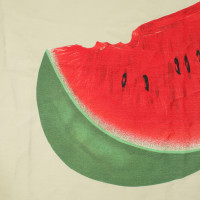 Moschino Seidentuch mit Melonen-Motiv