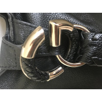 Gucci Tote Bag aus Leder in Schwarz