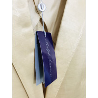 Ralph Lauren Blazer Linnen in Goud