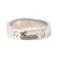 Gucci Ring aus Weißgold in Silbern