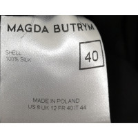 Magda Butrym Top Silk in Black