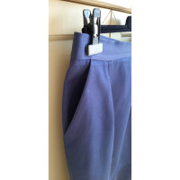 Valentino Garavani Skirt Cotton in Blue