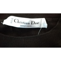 Christian Dior Weste aus Wolle in Schwarz
