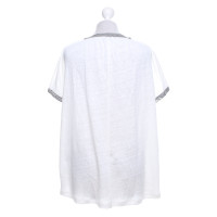Closed Camicia di lino in bianco crema
