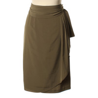 Burberry Wrap skirt in khaki