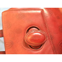 Cartier Rucksack aus Lackleder in Rot