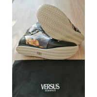 Versace Stiefel aus Canvas