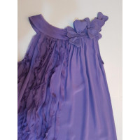 Valentino Garavani Kleid aus Seide in Violett