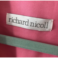 Richard Nicoll Jacke/Mantel aus Baumwolle in Rosa / Pink