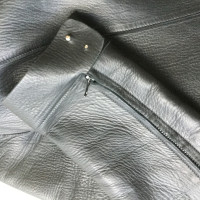 Ermanno Scervino Jacket/Coat Leather in Black